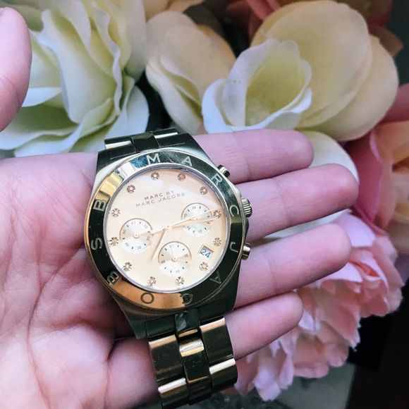 Gold Marc Jacobs Chronograph Ladies Watch main image 2
